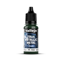 Vallejo True Metallic Metal: Shade - Beetle Green 18 ml