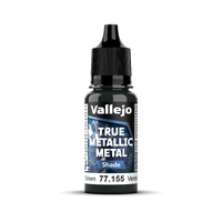 Vallejo True Metallic Metal: Shade - Amber Green 18 ml