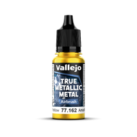 Vallejo True Metallic Metal: Airbrush - Radiant Yellow 18 ml