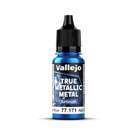 Vallejo True Metallic Metal: Airbrush - Sapphire Blue 18 ml