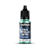 Vallejo True Metallic Metal: Airbrush - Beetle Green 18 ml