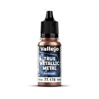 Vallejo True Metallic Metal: Airbrush - Rusty Metal 18 ml