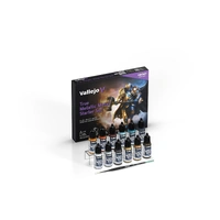 Vallejo True Metallic Metal Starter Set - 12 Colour Paint Set