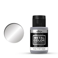 Vallejo 77707 Metal Color Chrome 32 ml Acrylic Paint