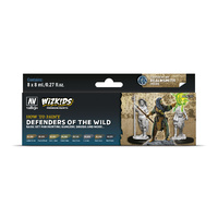 Vallejo Wizkids Premium set: Defenders of the Wild Acrylic Paint Set (8 Colour Set)