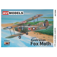 AVI Models 1/72 de Havilland DH-83 Australian Fox Moth Plastic Model Kit