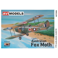 AVI Models 1/72 de Havilland DH-83 Australian Fox Moth Plastic Model Kit