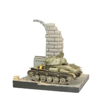Vallejo German Ruined Building Scenic Base