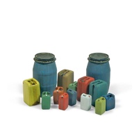 Vallejo Assorted Modern Plastic Drums #2 Diorama Accessory