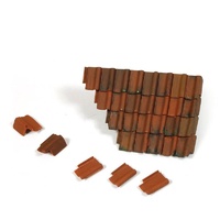 Vallejo Damaged Roof Section and Tiles Diorama Accessory