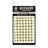Vallejo 2mm Wild Tuft - Beige Diorama Accessory
