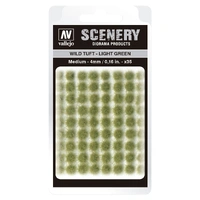 Vallejo 4mm Wild Tuft - Light Green Diorama Accessory