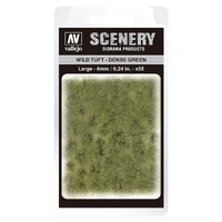 Vallejo 6mm Wild Tuft - Dense Green Diorama Accessory