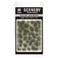 Vallejo 6mm Wild Tuft - Light Brown Diorama Accessory