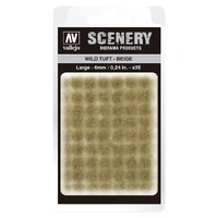 Vallejo 6mm Wild Tuft - Beige Diorama Accessory