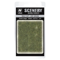 Vallejo 12mm Wild Tuft - Dry Green Diorama Accessory