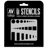 Vallejo 1/32 Access Trap Doors Stencil
