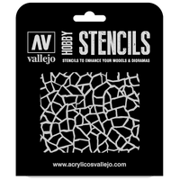 Vallejo 1/32 Giraffe Camo WWII Stencil