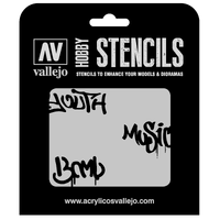 Vallejo 1/35 Street Art Num. 1 Stencil