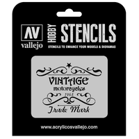 Vallejo 1/35 Vintage Motorcycles Sign Stencil