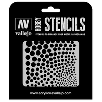 Vallejo Circle Textures Stencil