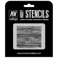 Vallejo 1/35 Wood Texture Num. 2 Stencil