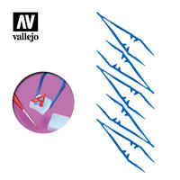 Vallejo T12006 Plastic Tweezers x5