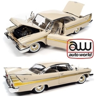 Auto World 1/18 1957 Plymouth Fury Beige