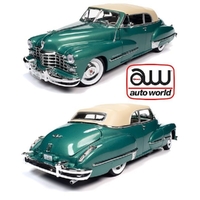 Auto World 1/18 1947 Cadillac Series 62 Cabriolet  Diecast Car