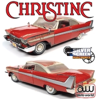 Auto World 1/18 Christine 1958 Plymouth Fury Restored