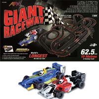 AFX Giant Raceway Mega G Slot Car Set Set