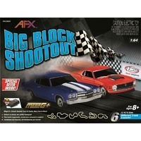 AFX Big Block Shootout 23-Foot HO Slot Car Track Set