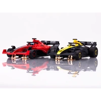 AFX Formula 1 Twin Pack #5 Red and #6 Yellow Slot Cars