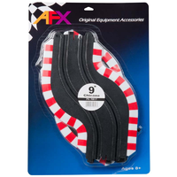AFX 9in Chicane Curve Track