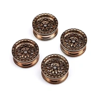 Axial Black Rhino 1.0inch Wheel with 7mm Hex, 4pcs, SCX24