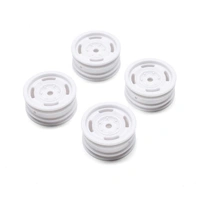 Axial 1.0 Bronco Heritage Wheels, White, SCX24