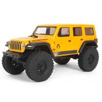 Axial SCX24 2019 Jeep Wrangler JLU CRC 1/24 Crawler RTR, Yellow