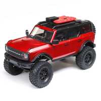 Axial 1/24 SCX24 2021 Ford Bronco RC Crawler RTR, Red, AXI00006T1