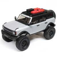 Axial 1/24 SCX24 2021 Ford Bronco RC Crawler RTR, Grey, AXI00006T2