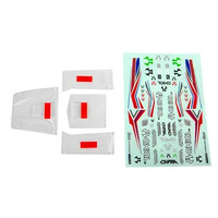 Axial Clear Body Panel Set, UTB