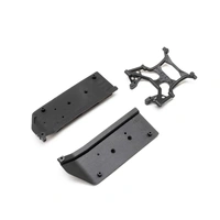 Axial Chassis Side Plates and Rear Brace, SCX10 III Base Camp