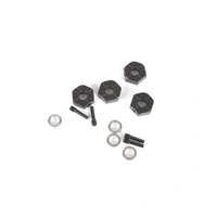Axial 12mm Hex, Screw Shaft & Spacer, 4pcs, UTB