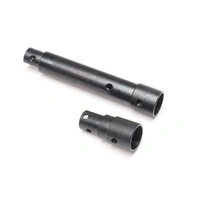 Axial Axle Tube Set, Front, Steel, Pro Scaler
