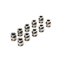 Axial Stainless Pivot Ball, 3x5.8x7mm, 10pcs, RBX10