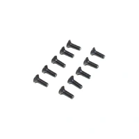 Axial M2.5 x 8mm Flat Head Screw, 10pcs