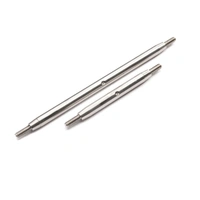 Axial Stainless 200.8mm and 119.5mm Steel Steering Link Set, SCX6