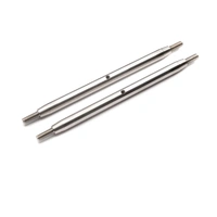 Axial M6x176mm Stainless Steel Turnbuckles, 2pcs, SCX6