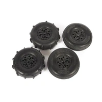 Axial ST28 Front Rear, Rear Paddle Tyre and Wheel Set, Yeti Can Am