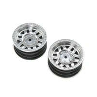 Axial 1.9 KMC Machete Wheel - Satin Silver, 2pcs