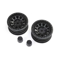 Axial 1.9 Black Rhino Primm Wheels, 12mm Hex, Black, 2pcs